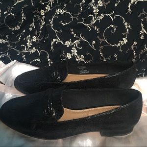 Black Loafers Wide Fit